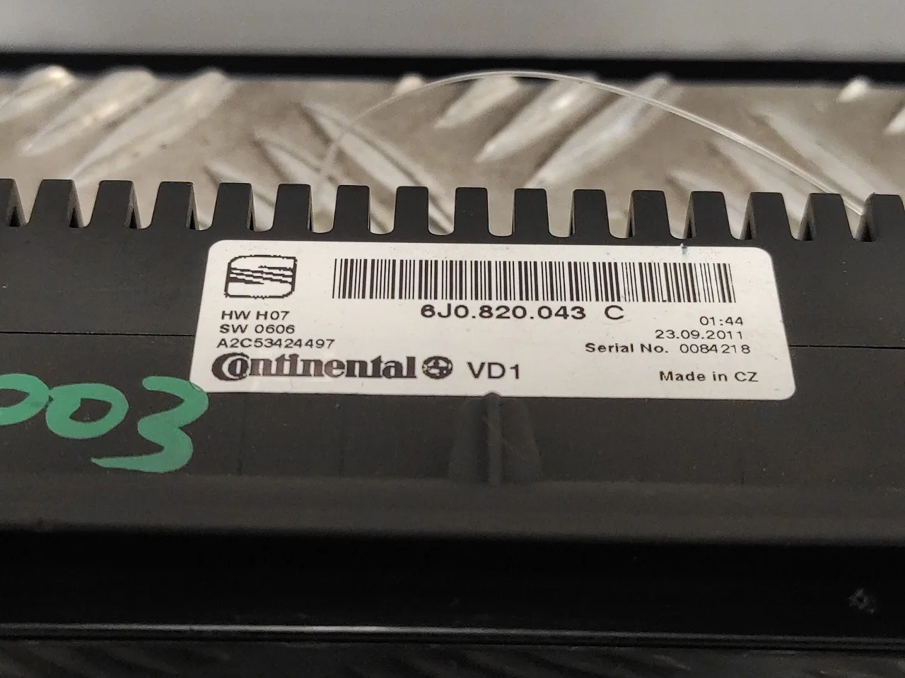 Pantalla Multifuncion para Seat Ibiza Sc (6J1)