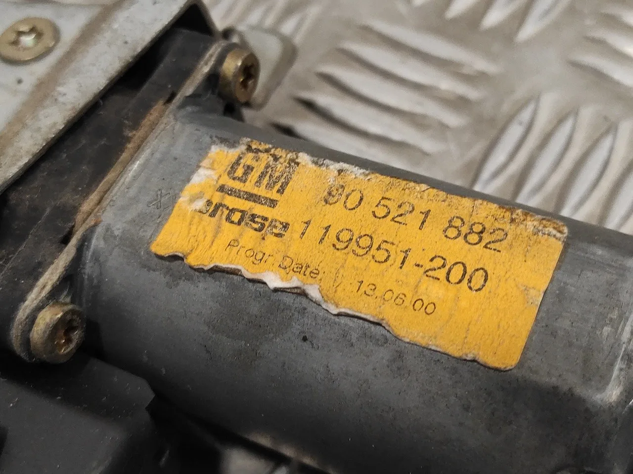 Elevalunas Delantero Derecho para Opel Astra G Berlina