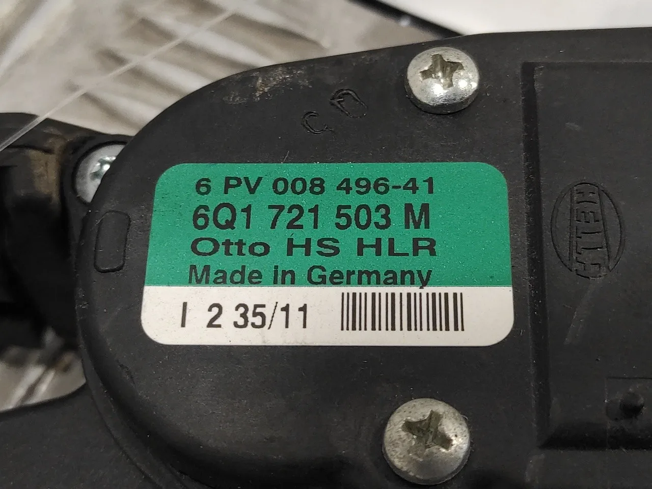 Potenciometro Acelerador para Seat Ibiza Sc (6J1)