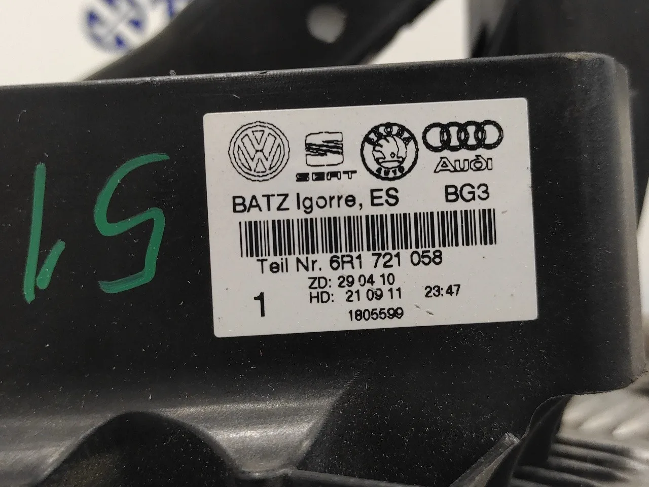Pedal Freno para Seat Ibiza Sc (6J1)