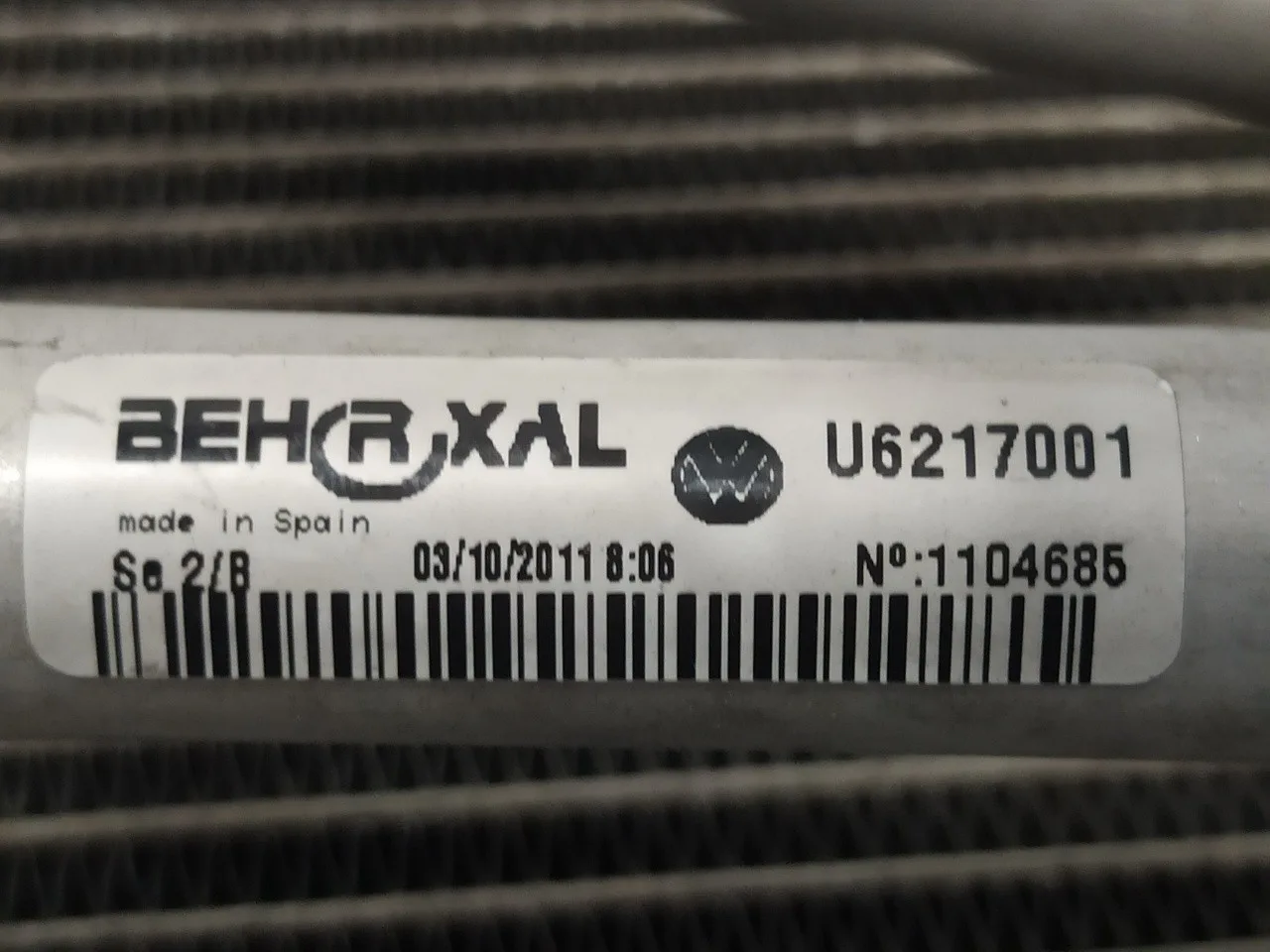 Evaporador Aire Acondicionado para Seat Ibiza Sc (6J1)