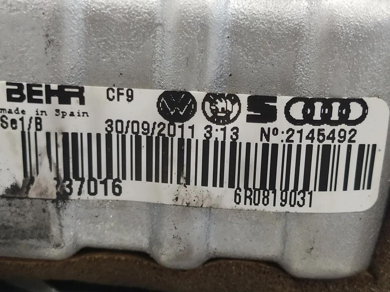 Radiador Calefaccion / Aire Acondicionado para Seat Ibiza Sc (6J1)