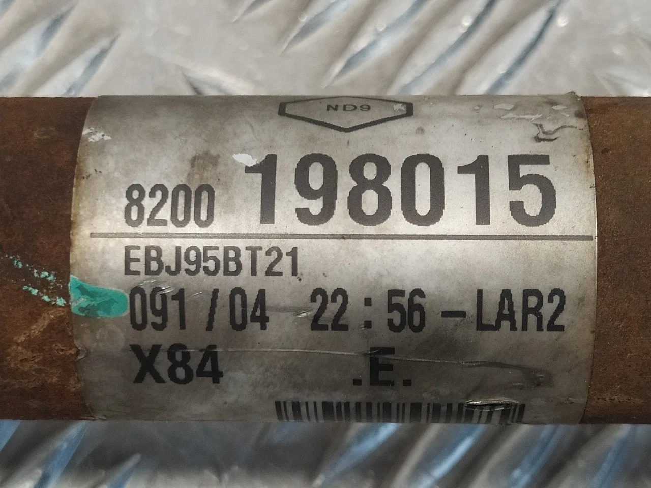 Transmision Delantera Derecha para Renault Scenic Ii