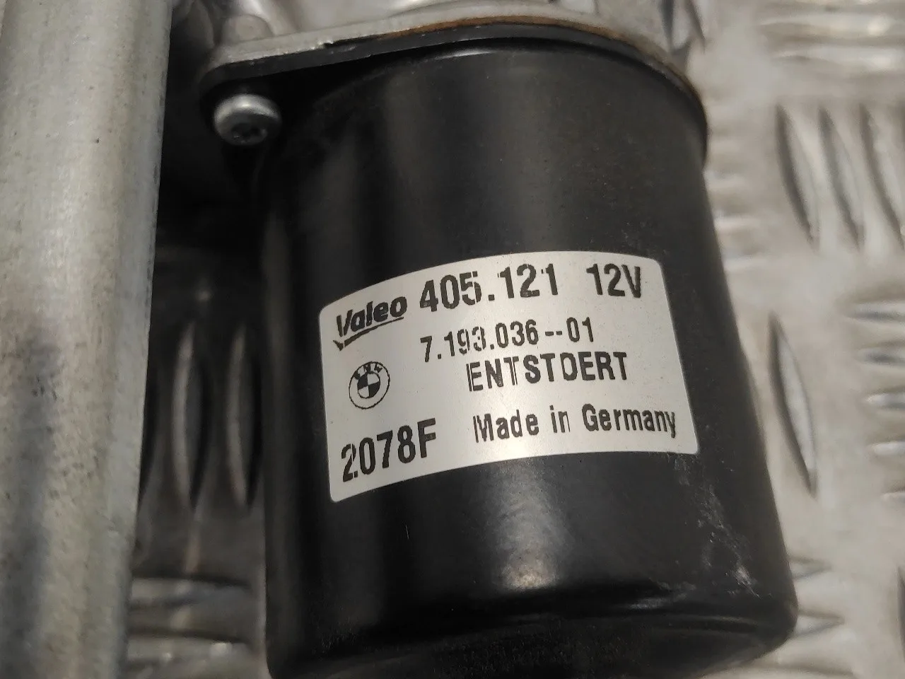 Motor Limpia Delantero para Bmw Serie 1 Berlina (E81/E87)