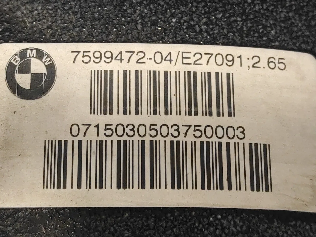 Diferencial Trasero para Bmw Serie 1 Lim. (F20/F21)