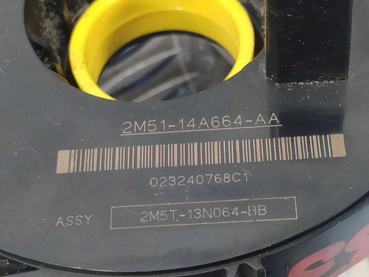 Anillo Airbag para Ford Focus Berlina (Cak)