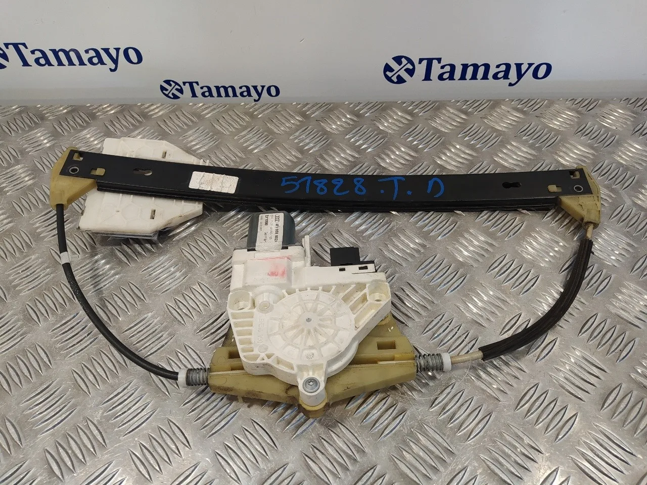 Elevalunas Trasero Derecho para Audi A6 Berlina (4F2)