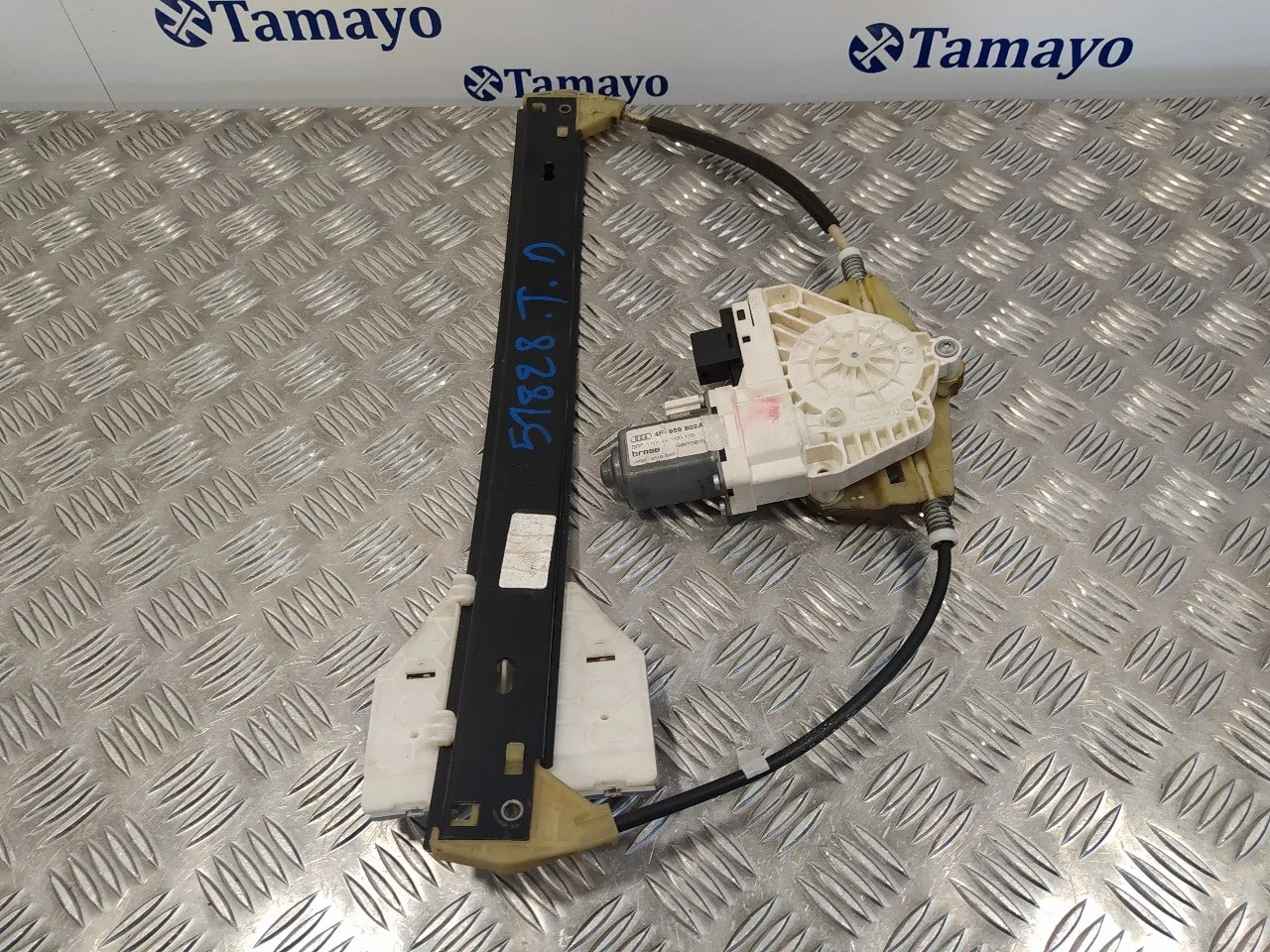 Elevalunas Trasero Derecho para Audi A6 Berlina (4F2)