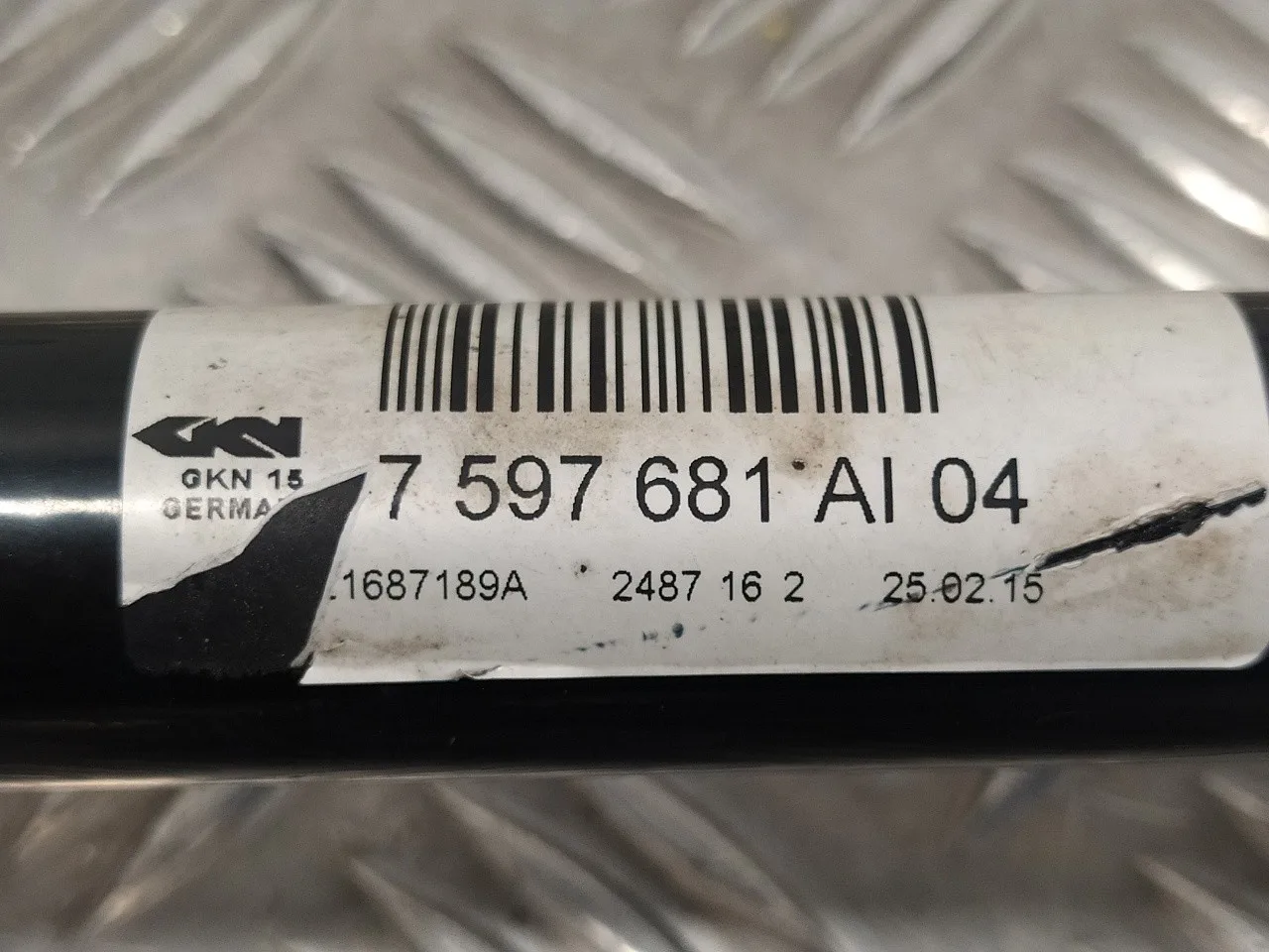 Transmision Trasera Izquierda para Bmw Serie 1 Lim. (F20/F21)