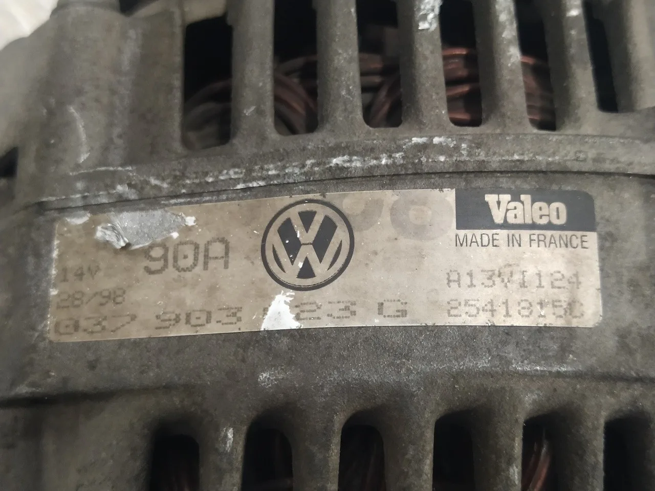 Alternador para Volkswagen Golf Iv Cabriolet (1E7)
