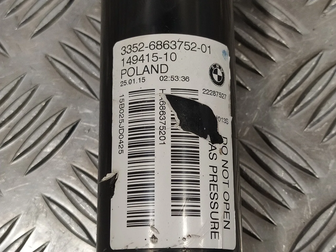 Amortiguador Trasero Izquierdo para Bmw Serie 1 Lim. (F20/F21)