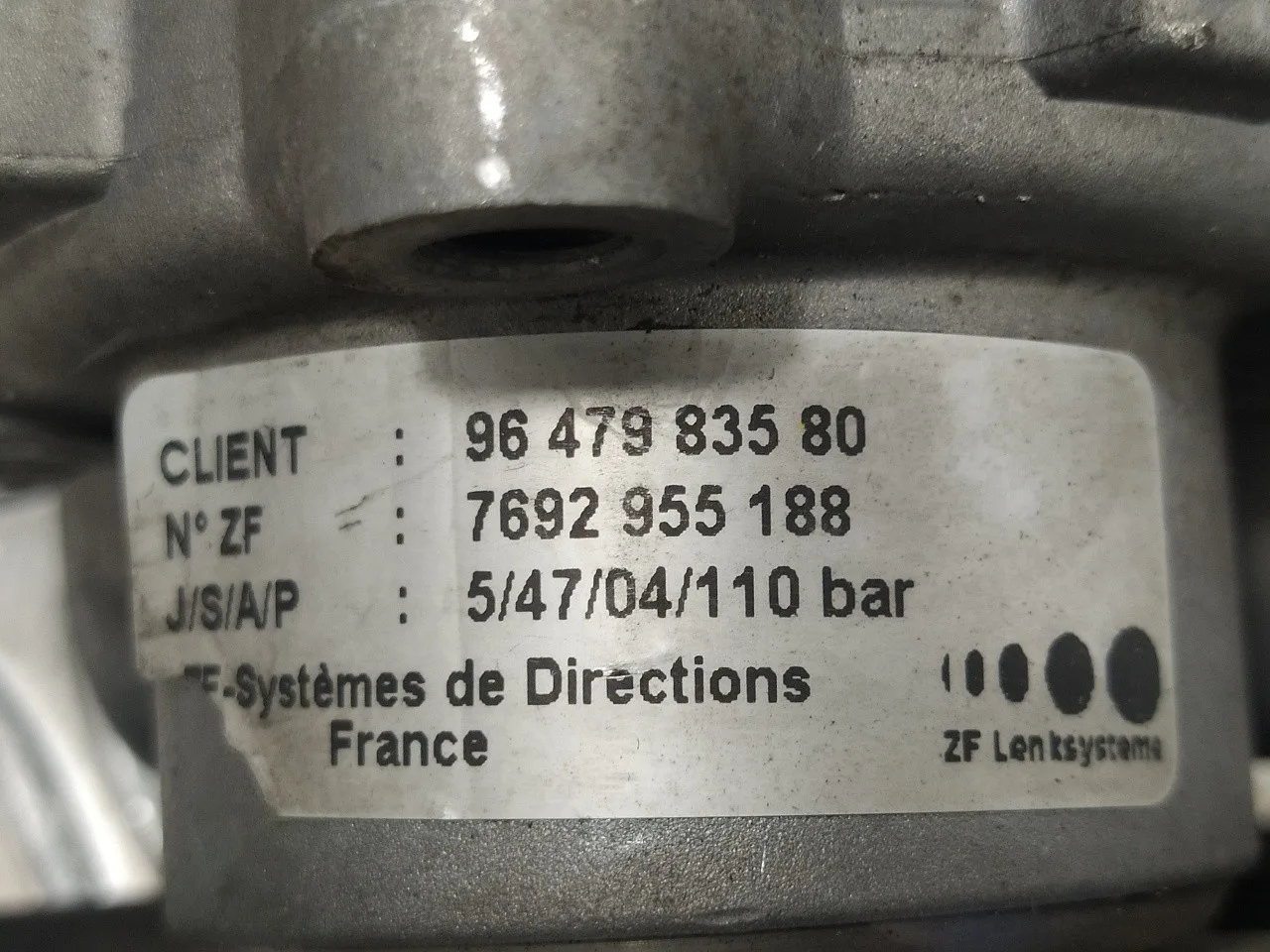 Bomba Direccion para Citroën C8