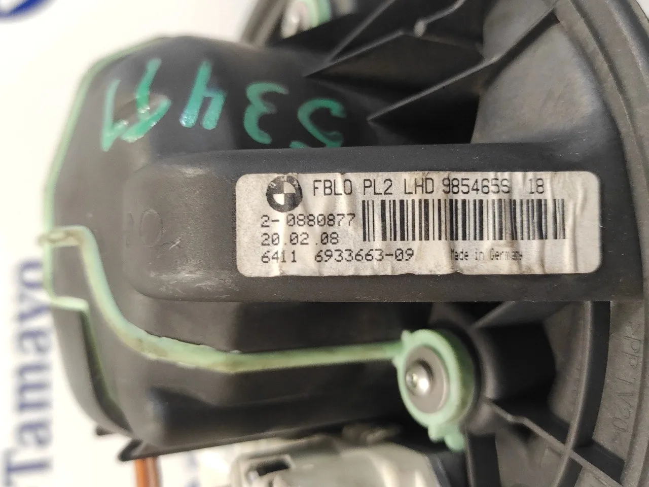 Motor Calefaccion para Bmw Serie 1 Berlina (E81/E87)