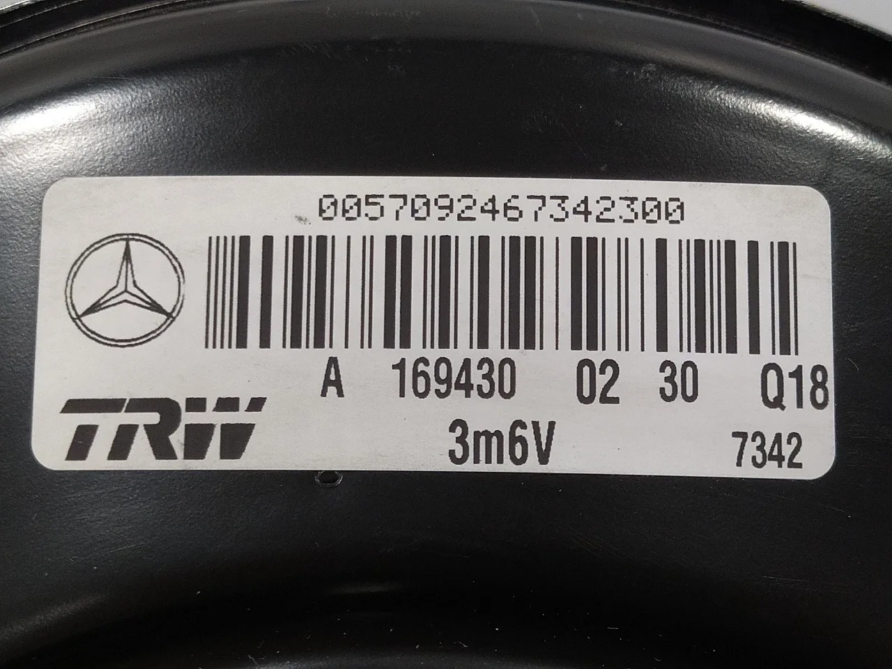 Servofreno para Mercedes-Benz Clase A (W169)
