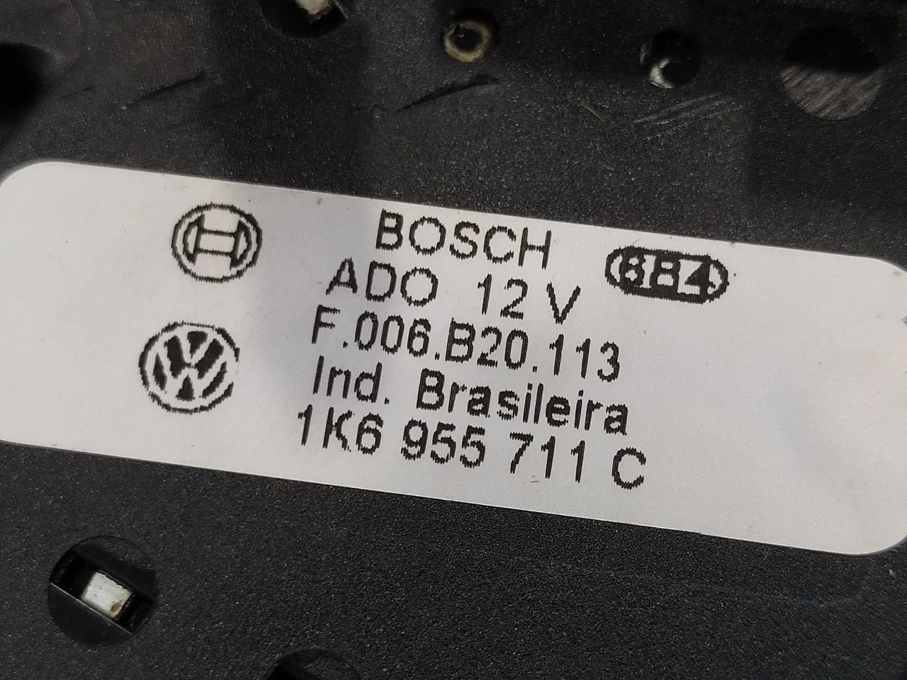 Motor Limpia Trasero para Volkswagen Golf V Berlina (1K1)