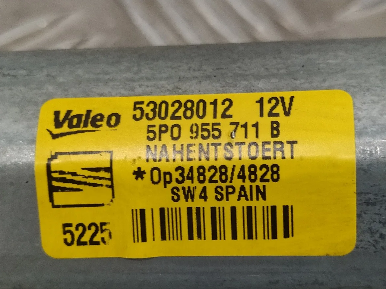Motor Limpia Trasero para Seat Altea (5P1)