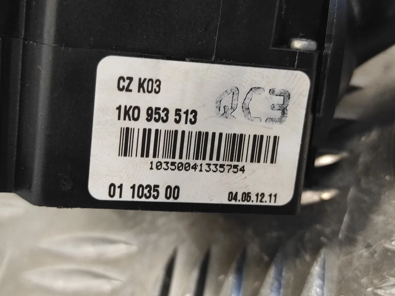 Mando Intermitentes para Volkswagen Golf V Berlina (1K1)