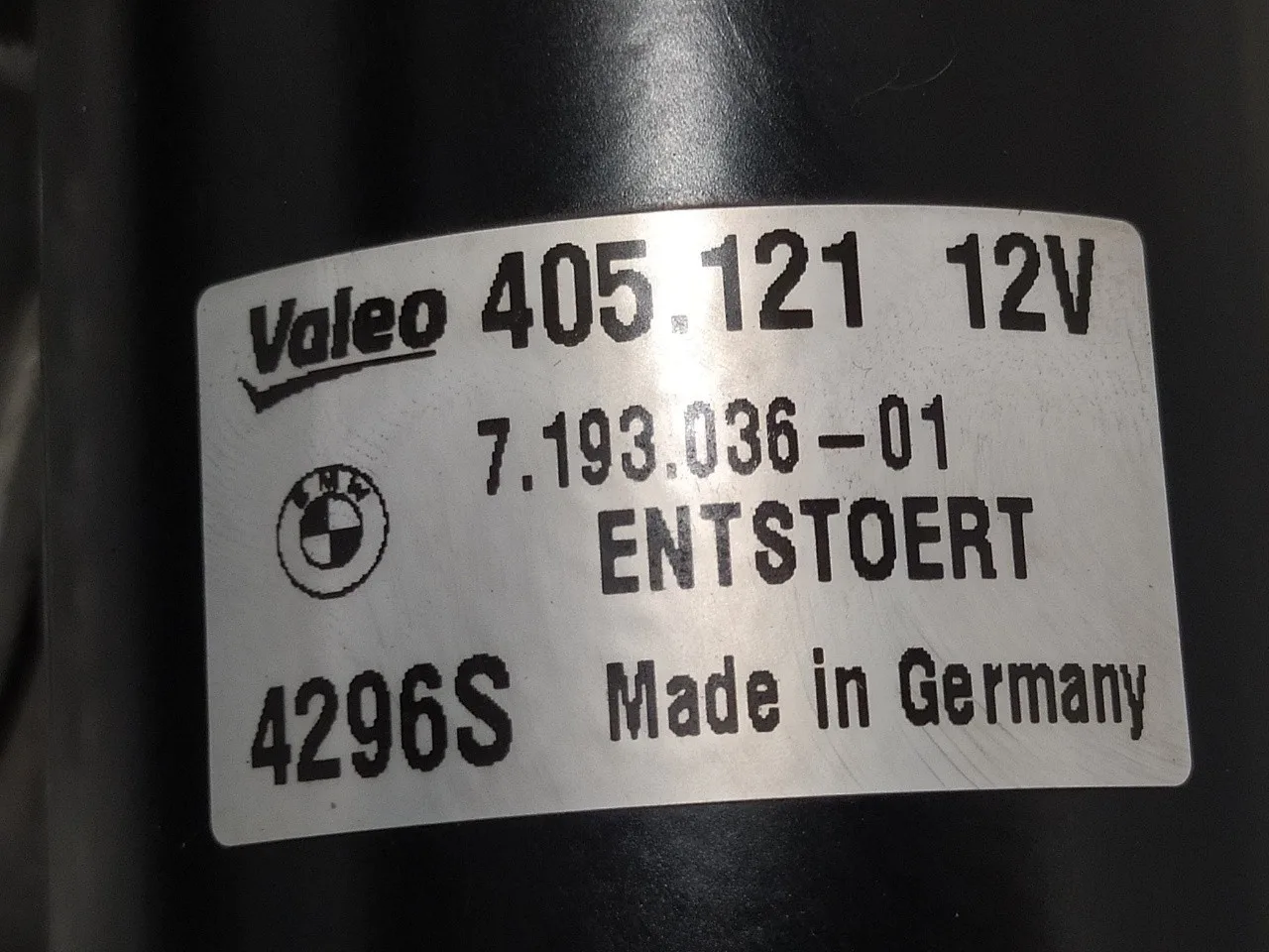 Motor Limpia Delantero para Bmw Serie 1 Berlina (E81/E87)