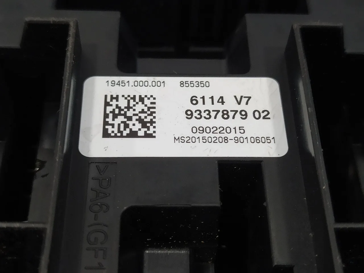 Caja Reles / Fusibles para Bmw Serie 1 Lim. (F20/F21)