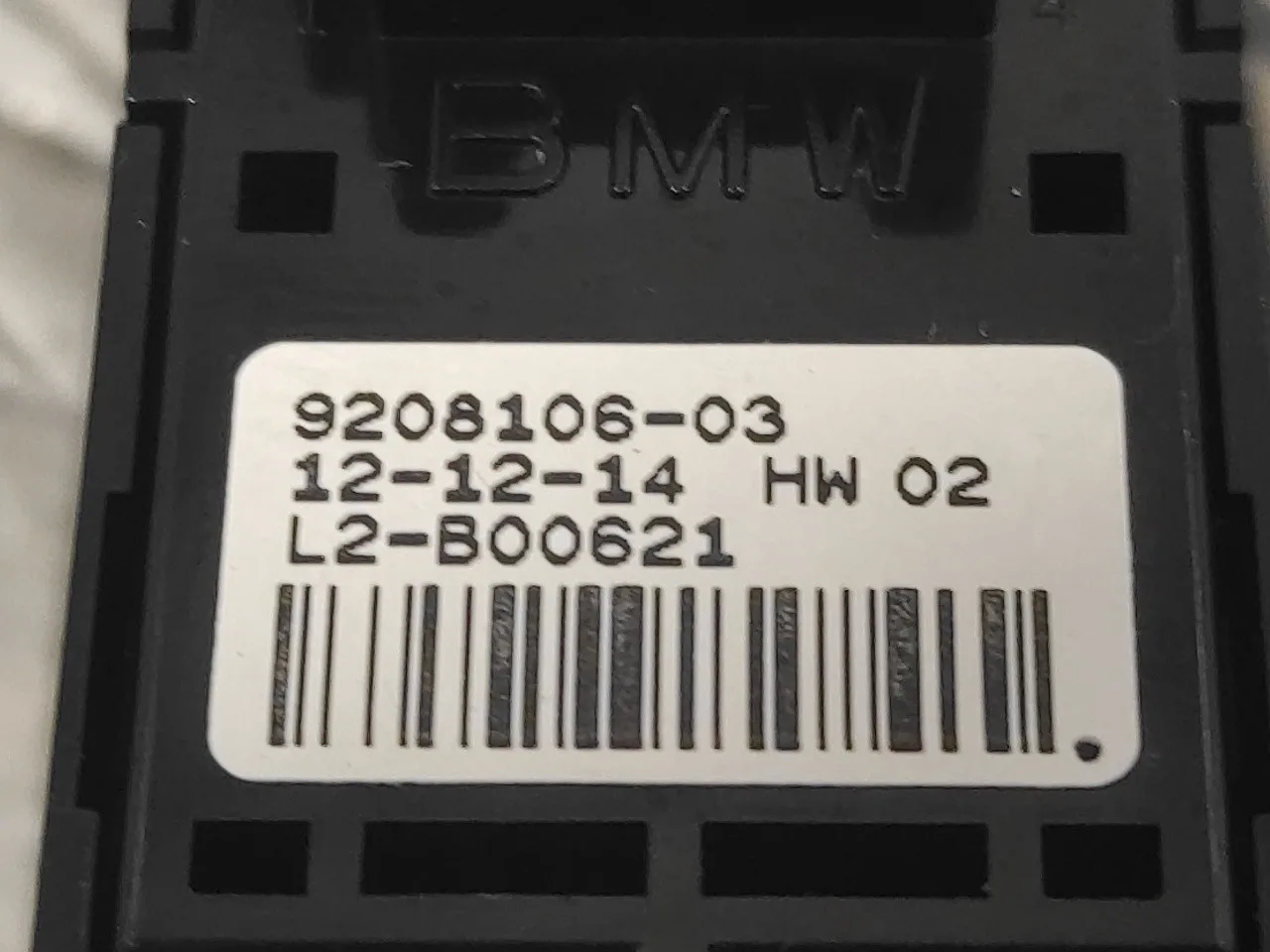 Mando Elevalunas Trasero Izquierdo para Bmw Serie 1 Lim. (F20/F21)