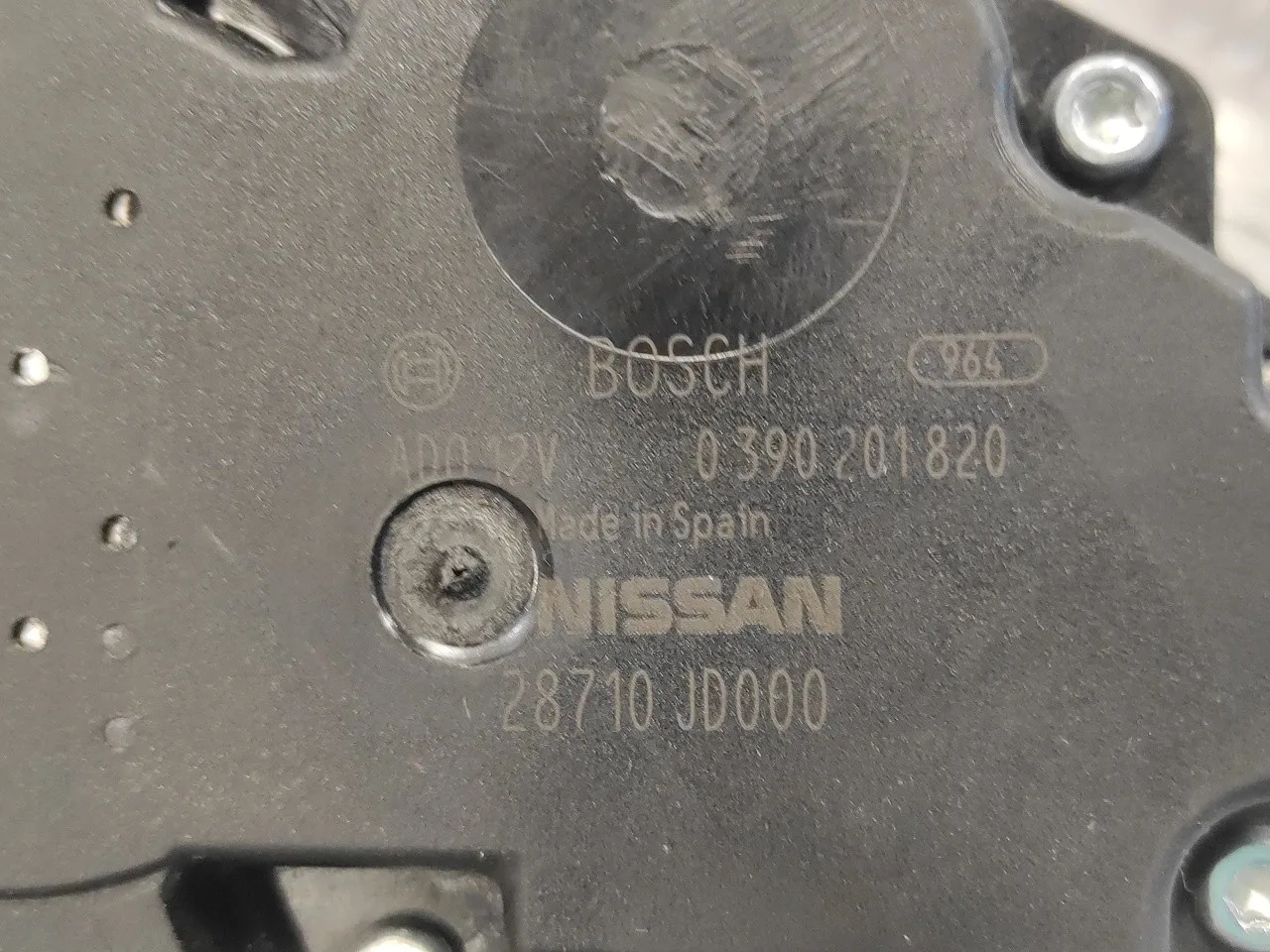 Motor Limpia Trasero para Nissan Qashqai (J10)