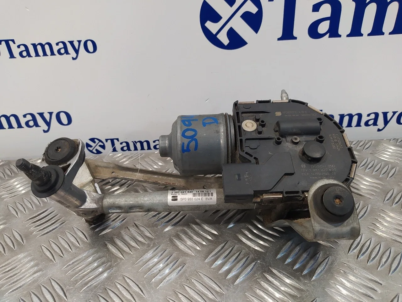 Motor Limpia Delantero para Seat Altea (5P1)
