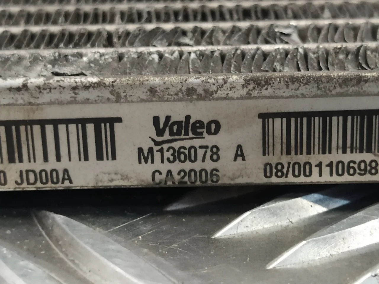Condensador / Radiador Aire Acondicionado para Nissan Qashqai (J10)