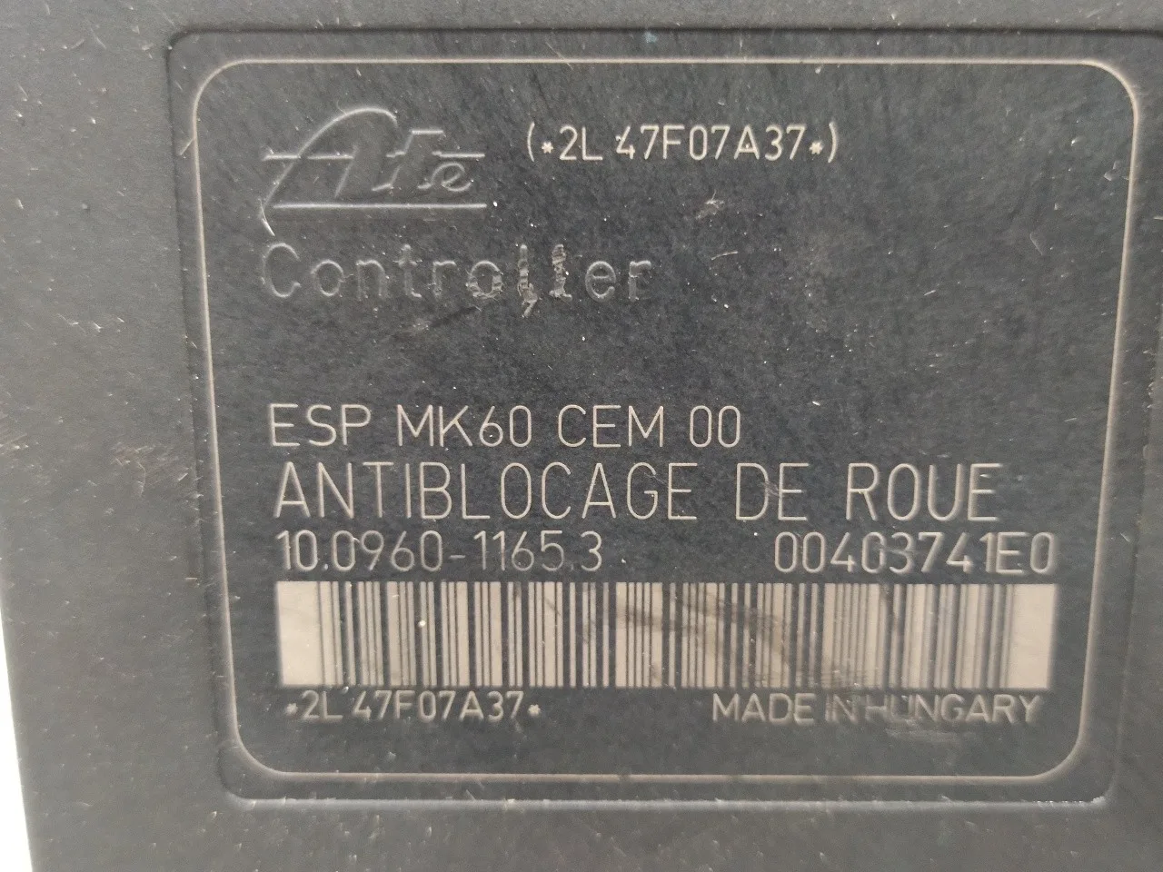 Abs para Citroën C5 Berlina