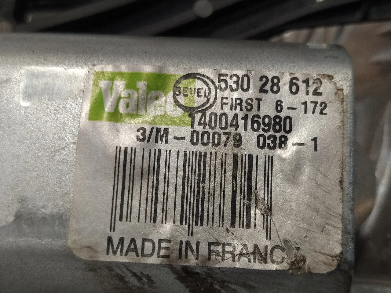 Motor Limpia Trasero para Fiat Scudo Combi (272)