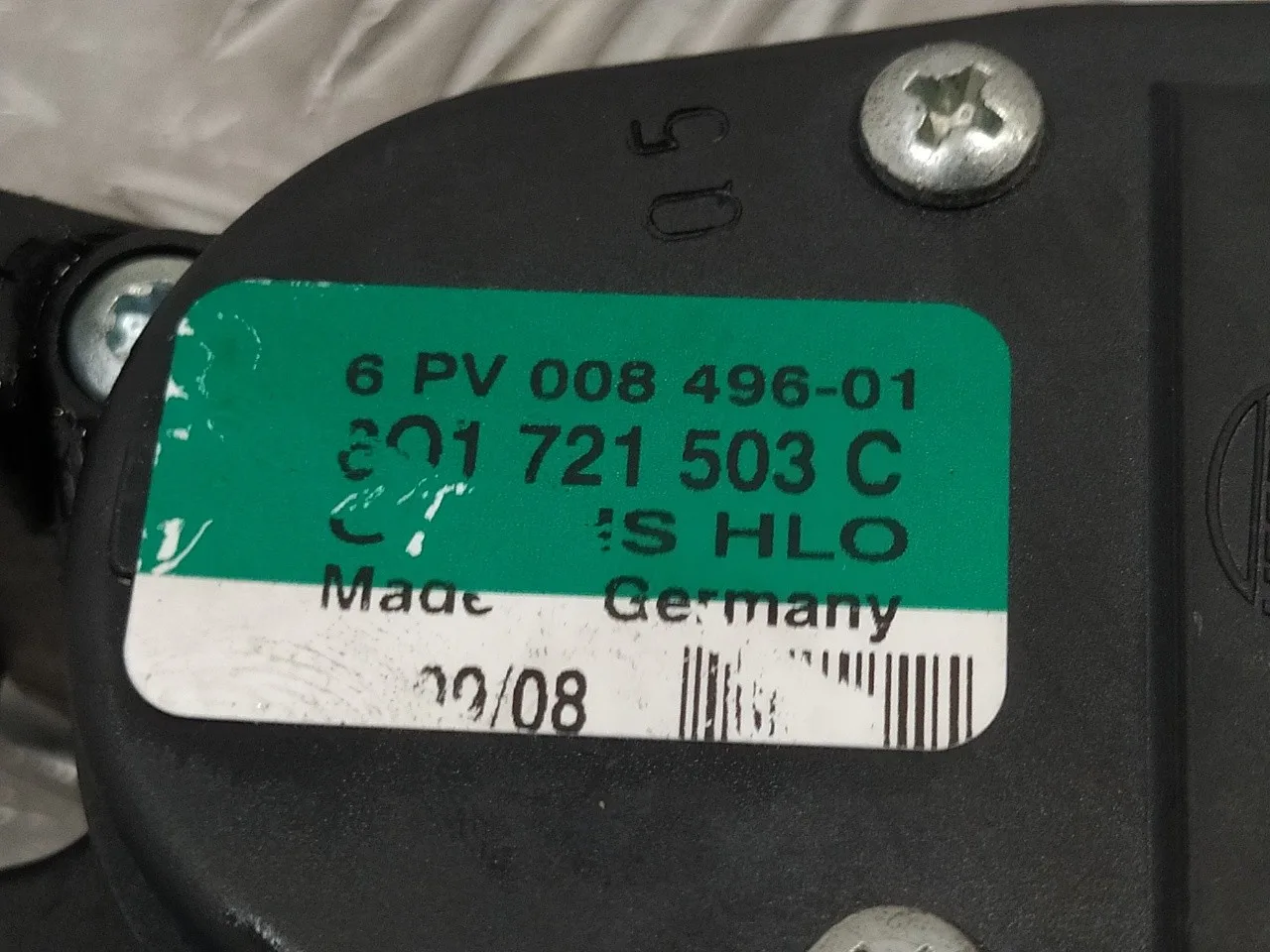 Potenciometro Pedal para Seat Ibiza (6J5)