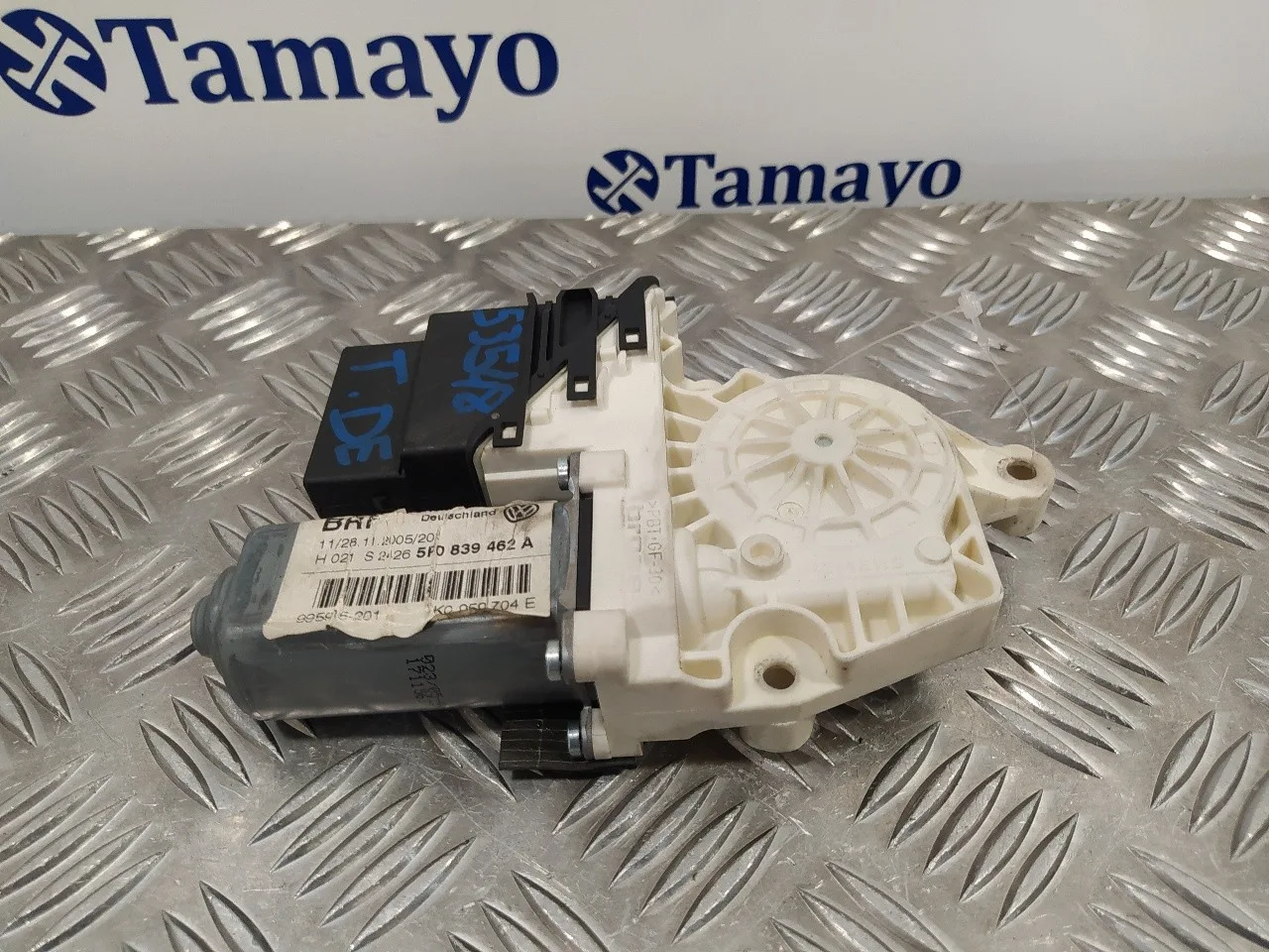 Motor Elevalunas Trasero Derecho para Seat Altea (5P1)