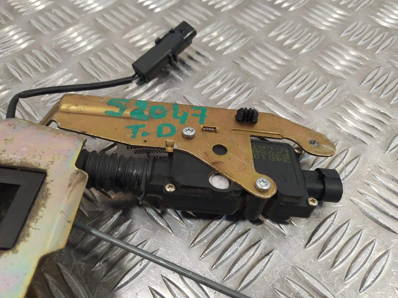 Cerradura Puerta Trasera Derecha para Peugeot 807