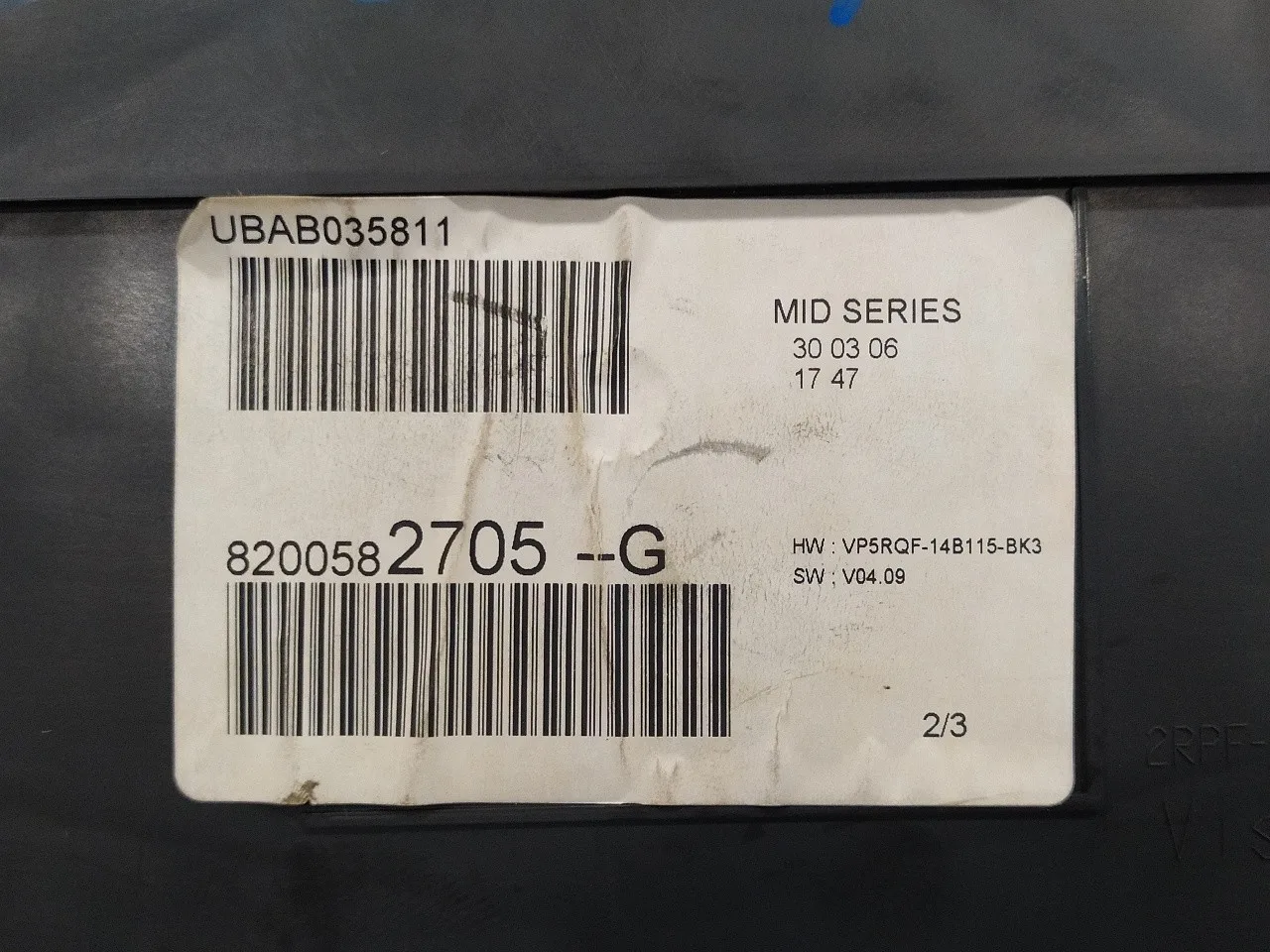 Cuadro Instrumentos para Renault Clio Iii