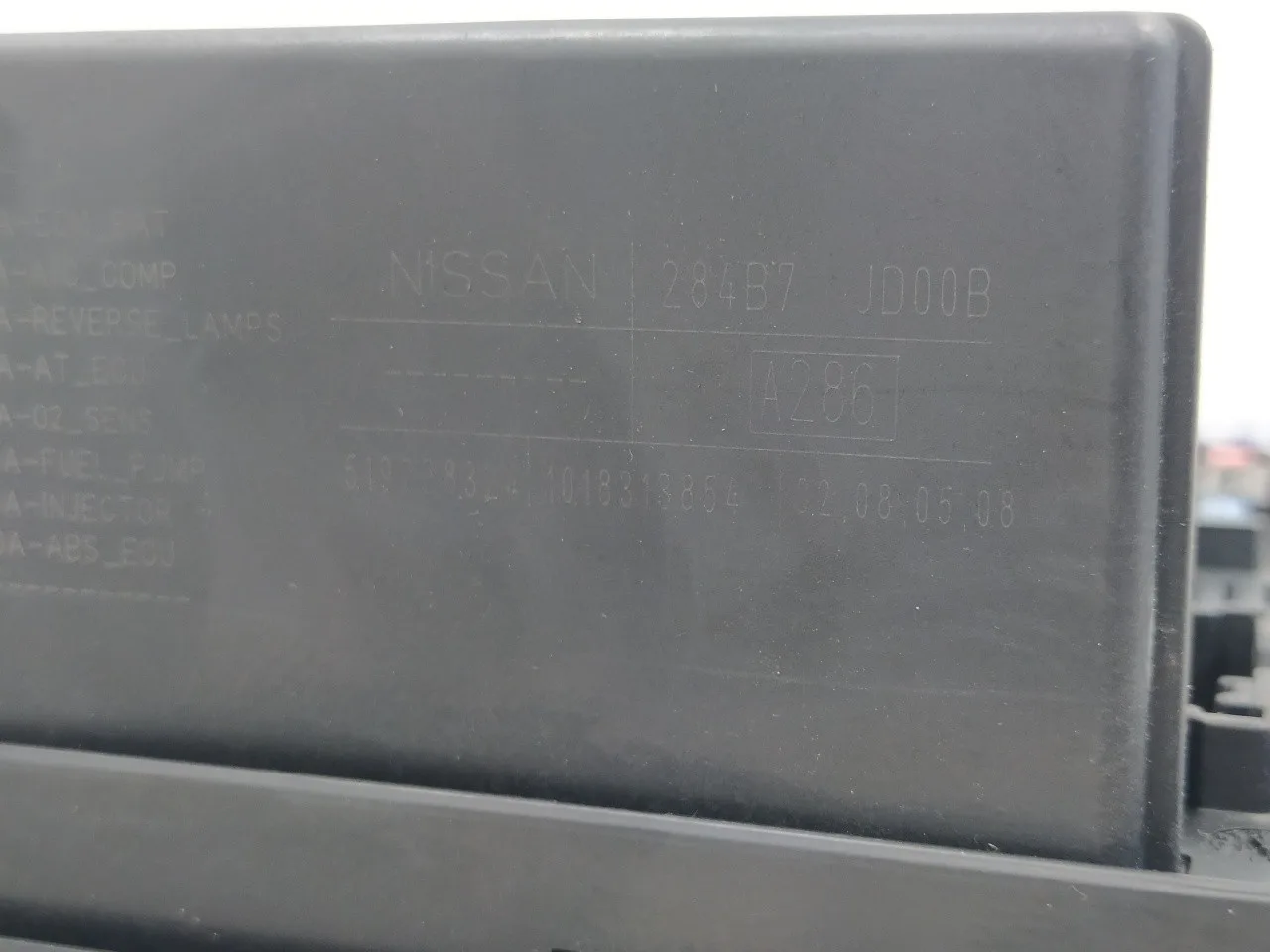 Caja Reles / Fusibles para Nissan Qashqai (J10)