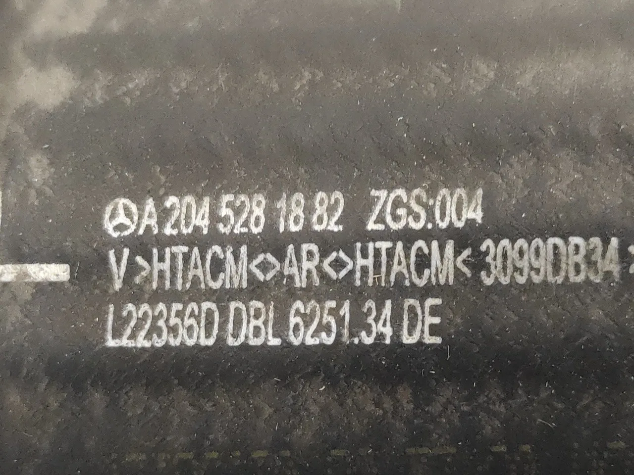 Tubo para Mercedes-Benz Clase C (W204) Berlina