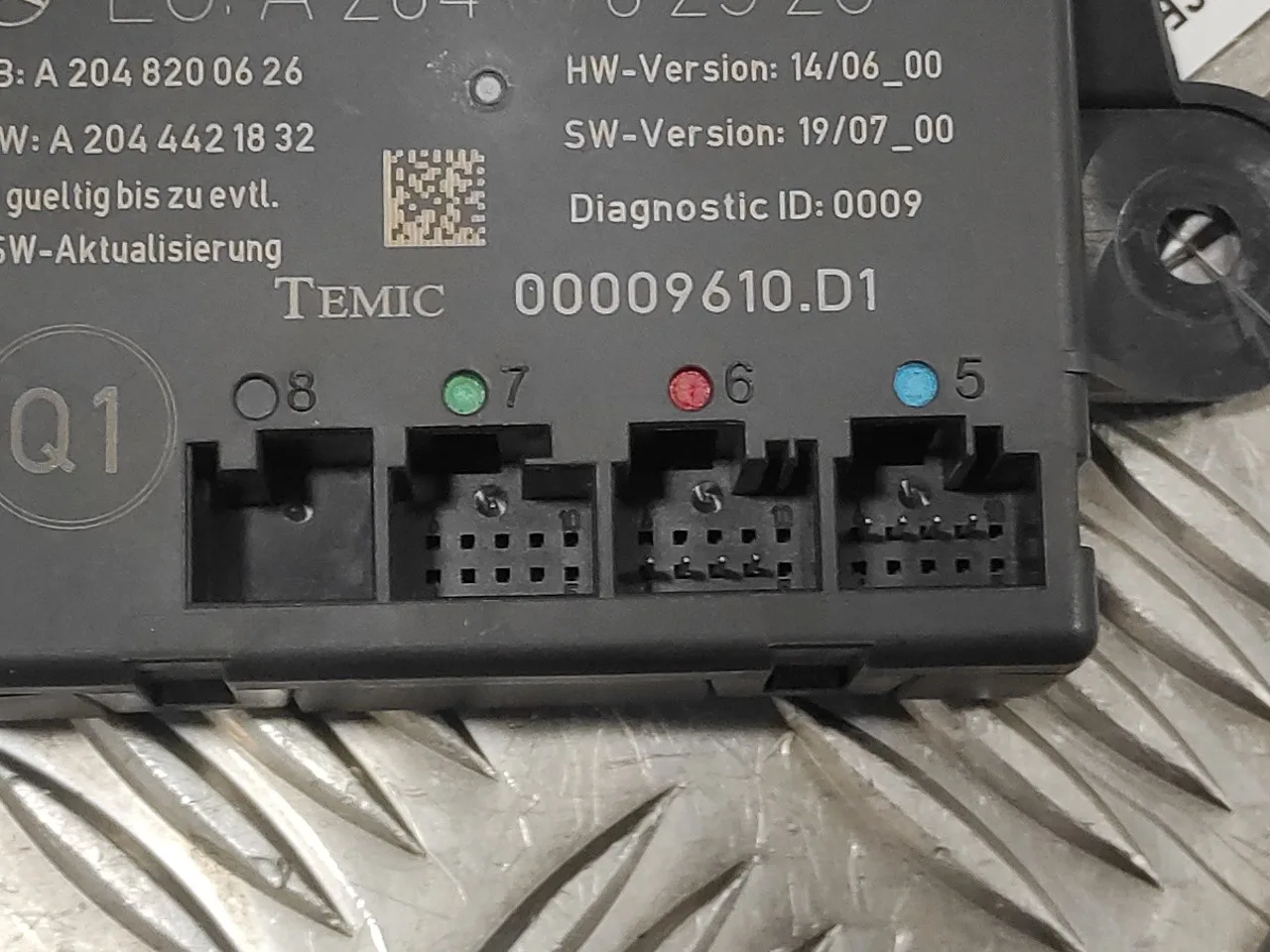 Modulo Electronico para Mercedes-Benz Clase C (W204) Berlina