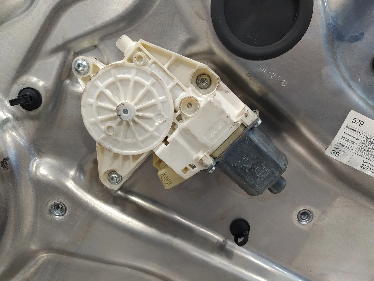 Elevalunas Trasero Derecho para Mercedes-Benz Clase C (W204) Berlina