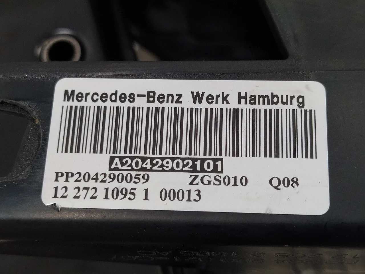 Pedal Freno para Mercedes-Benz Clase E (W212) Lim.