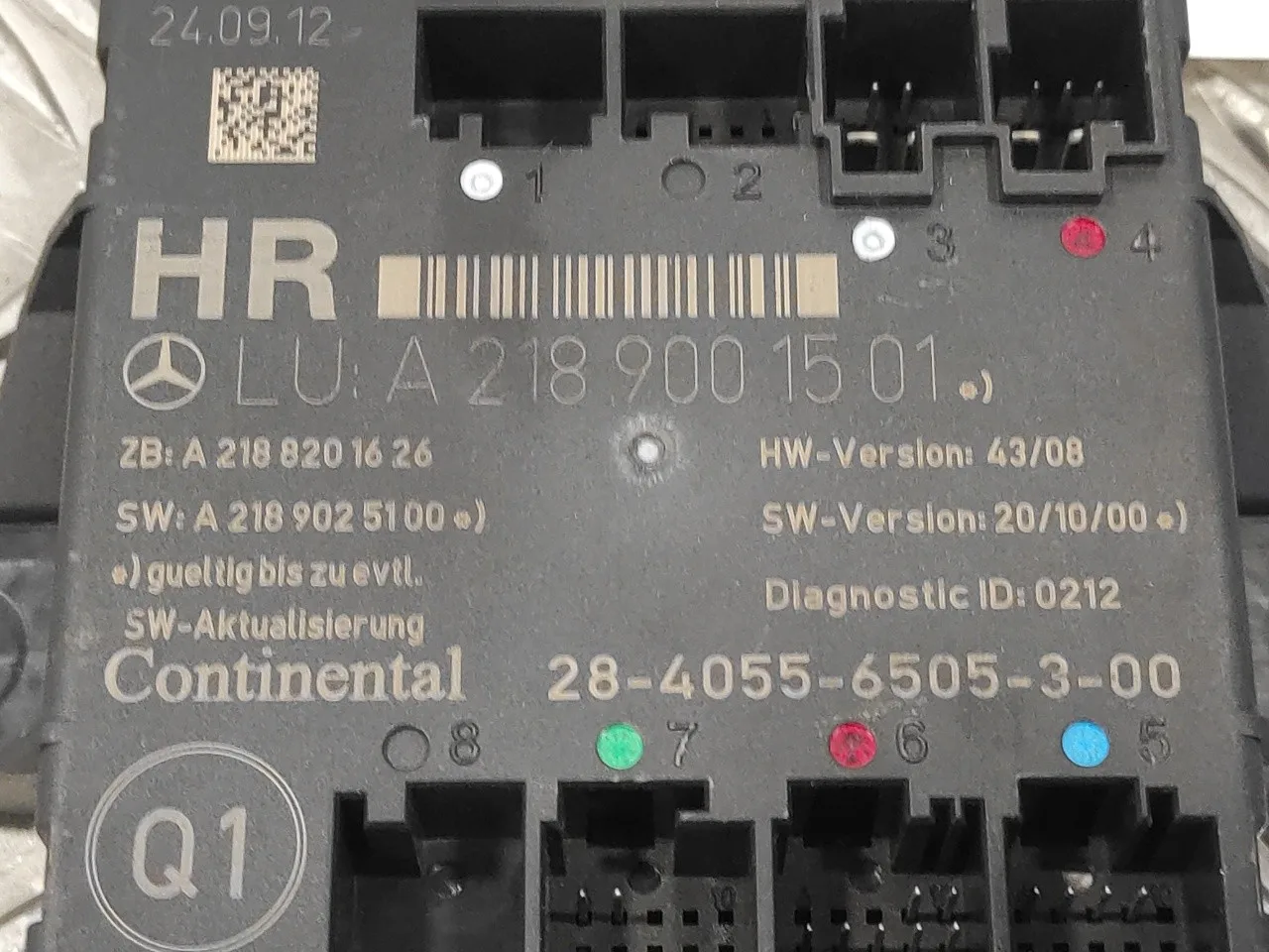 Modulo Electronico para Mercedes-Benz Clase E (W212) Lim.