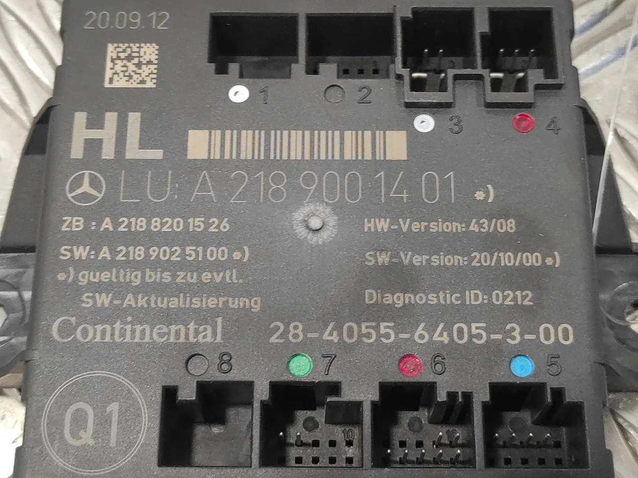 Modulo Electronico para Mercedes-Benz Clase E (W212) Lim.