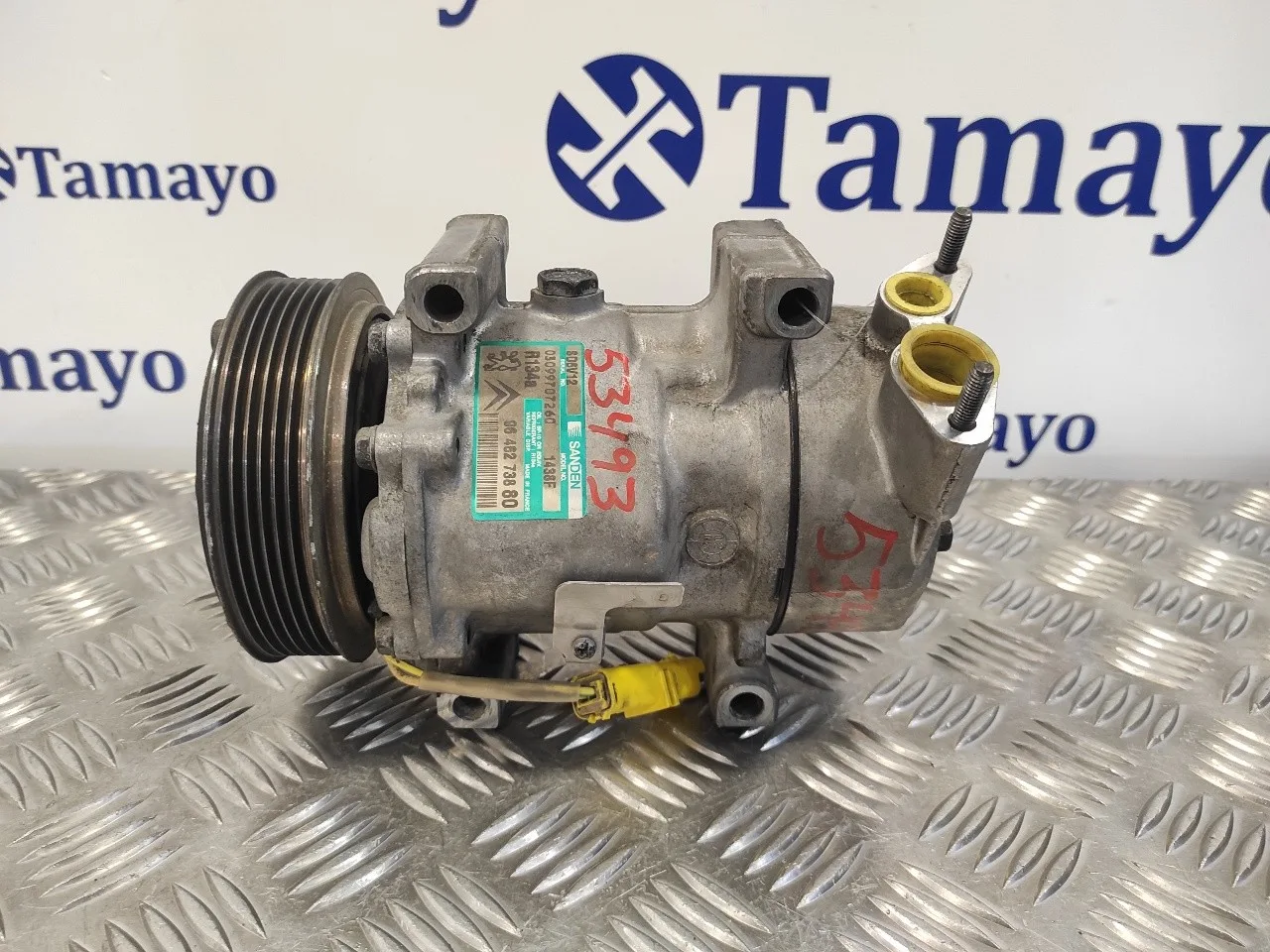 Compresor Aire Acondicionado para Peugeot 206 Berlina