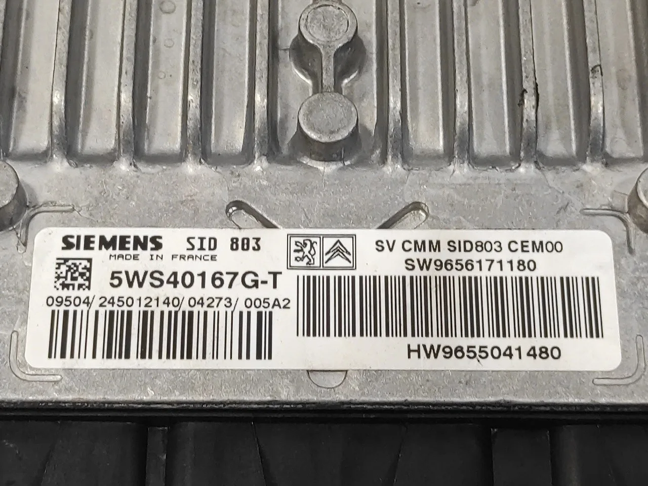 Centralita Motor Uce para Peugeot 407