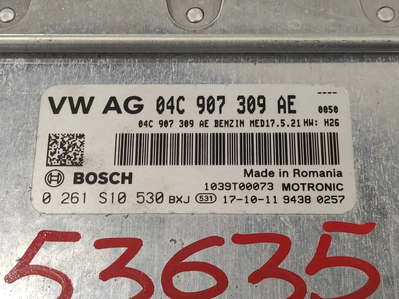 Centralita Motor Uce para Skoda Fabia