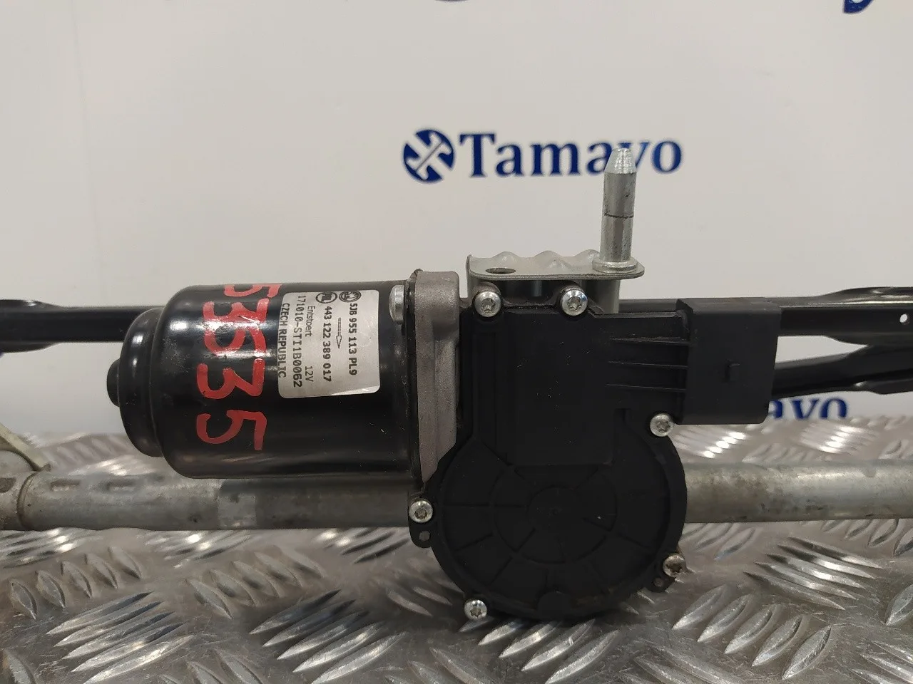 Motor Limpia Delantero para Skoda Fabia