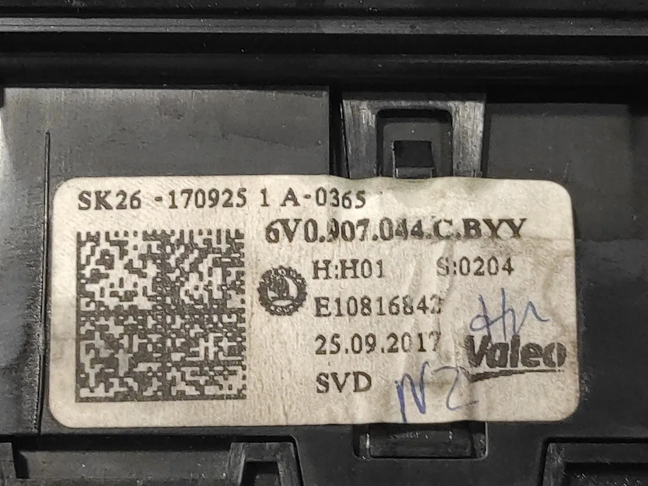 Mando Climatizador para Skoda Fabia