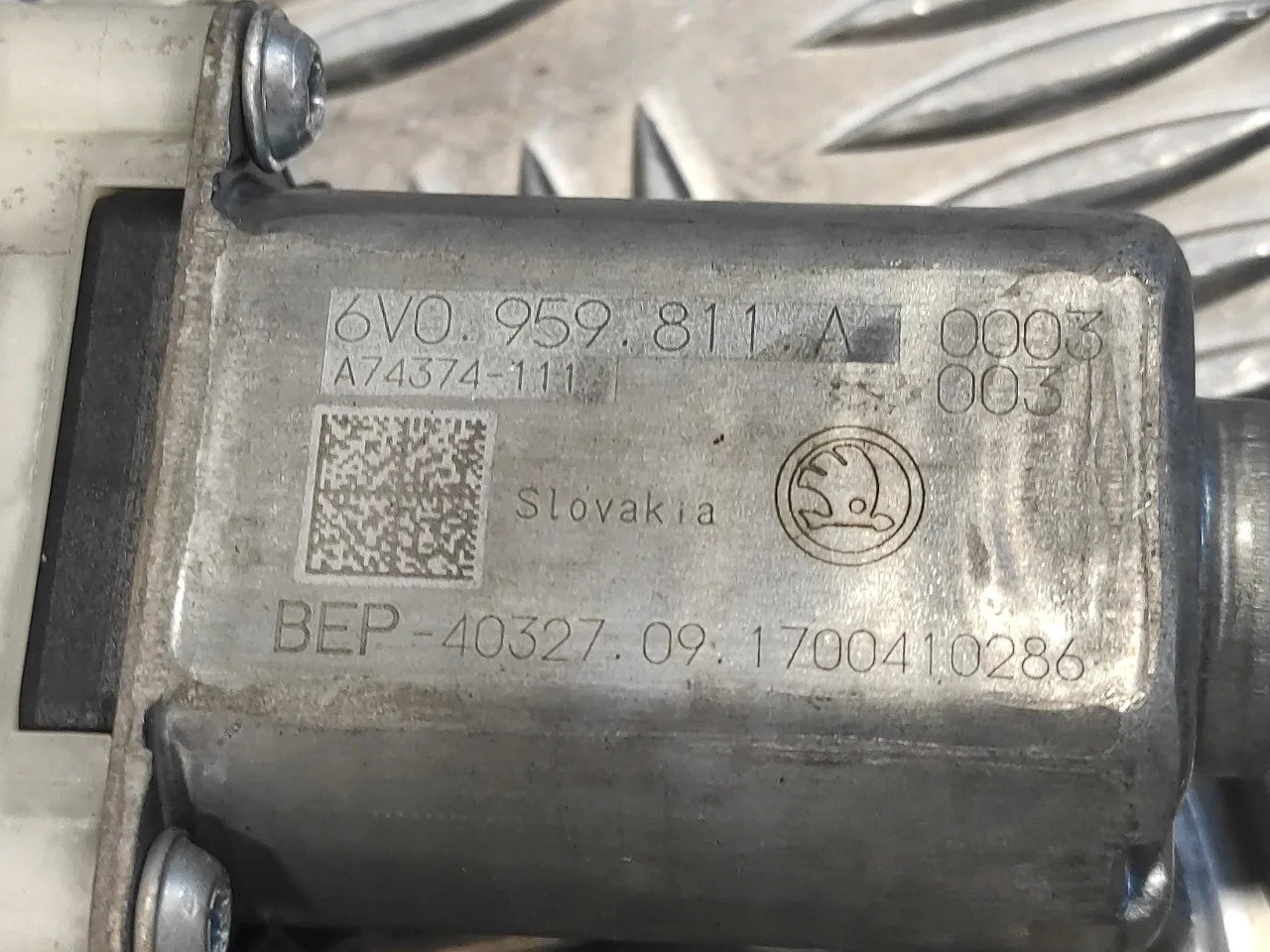 Elevalunas Trasero Izquierdo para Skoda Fabia