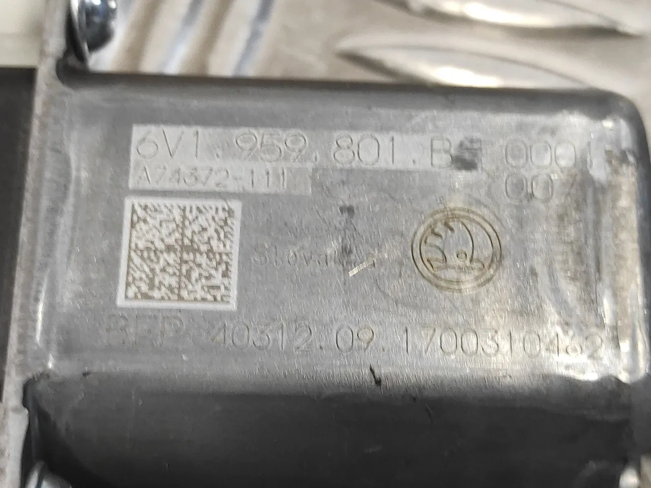 Elevalunas Delantero Izquierdo para Skoda Fabia