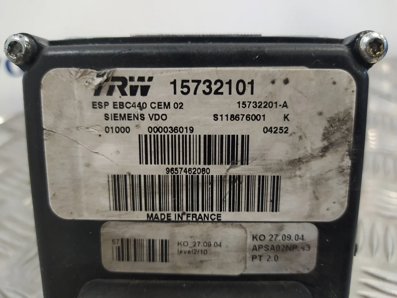 Abs para Peugeot 407
