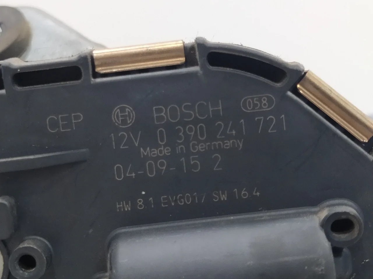Motor Limpia Delantero para Peugeot 407