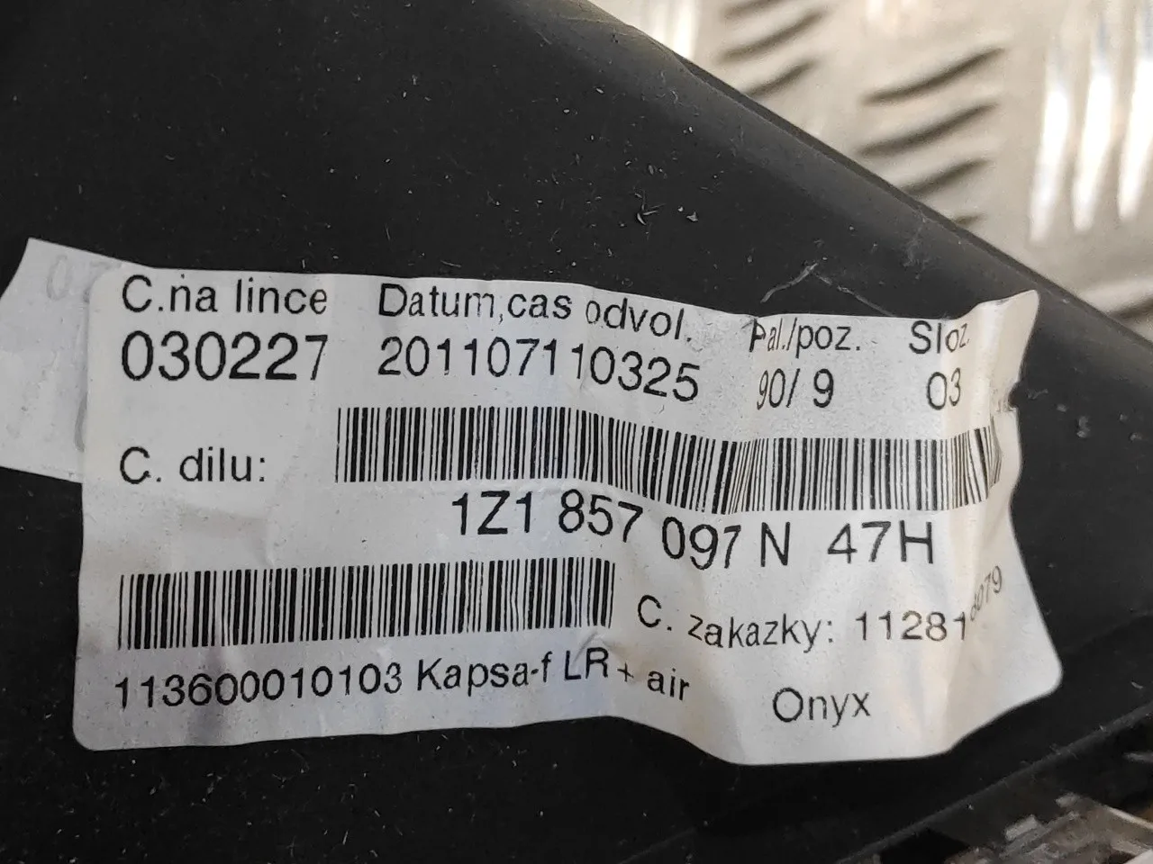 Guantera para Skoda Octavia Berlina (1Z3)